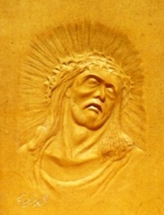 Jesus / MDF wood / 25*35*0.6 cm