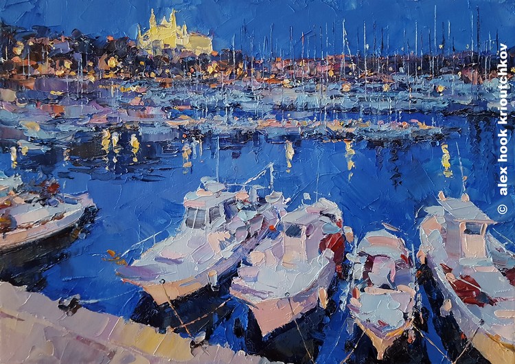 Palma at night