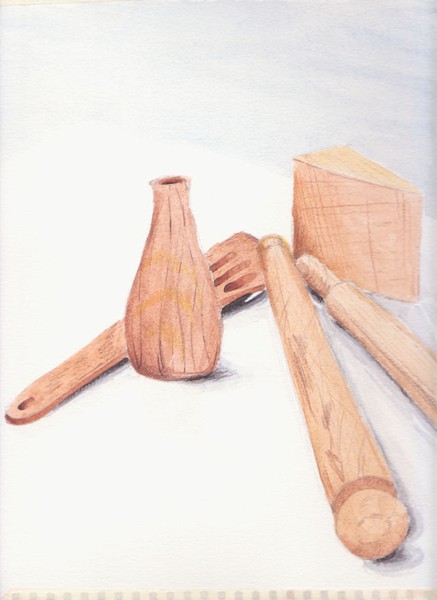 Wooden still life