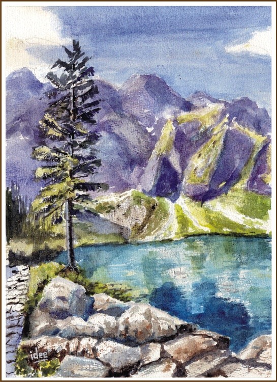 Montain lake