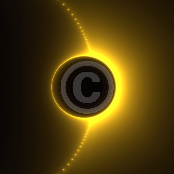 Solar Flare Abstract Fractal Design