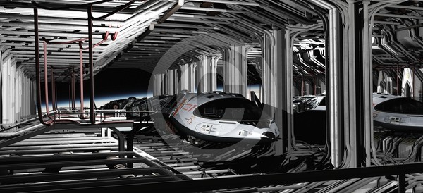 Shuttle Hanger Deck