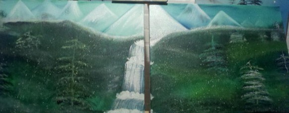 Alaskan Waterfall