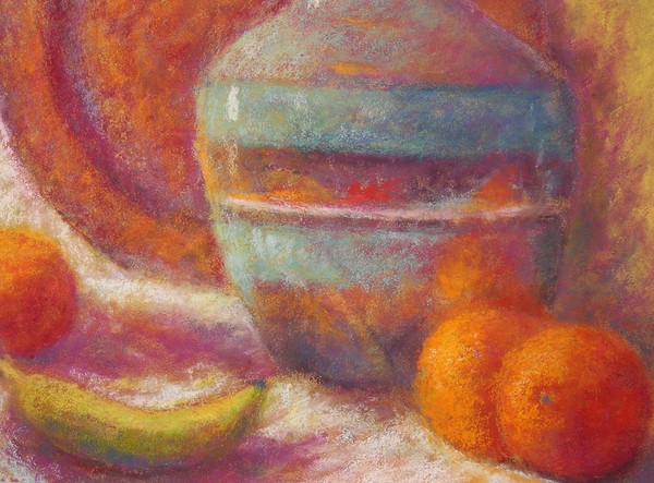Still life with oranges