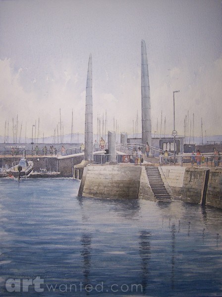 Torquay Harbour bridge