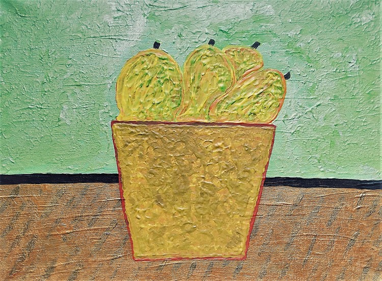 Still life with mango