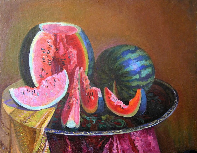Still Life with Watermelons
