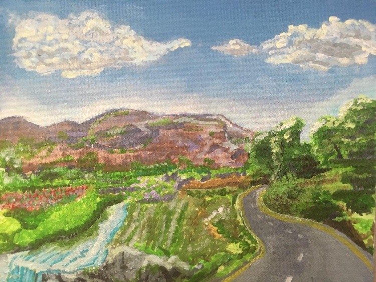 the road