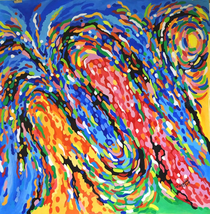 Fluid original signed