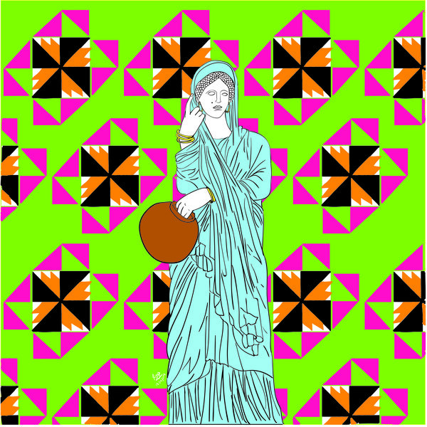 Pakistani traditions on Hellenistic sculptures part 2: Pudicitia (Chastity)