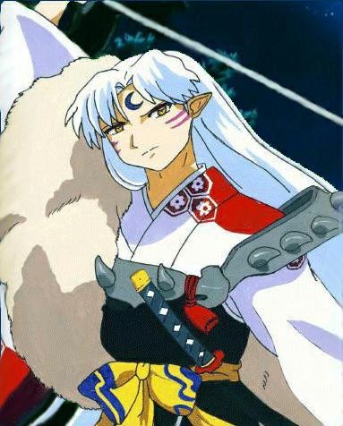 Sessh protecting Rin