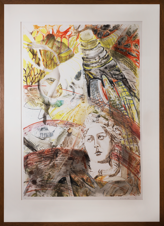 R+Freeland+Walk+Reach+Mono+Print+on+Paper+24+x+35