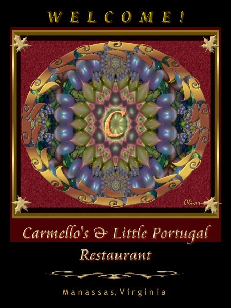 Carmello's Lobby Placard