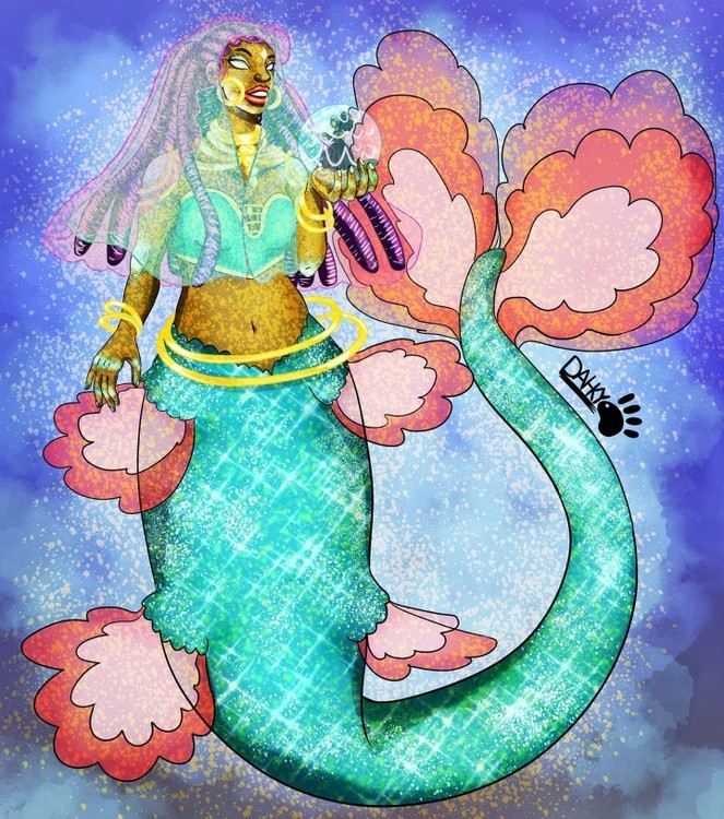 Mermaid Goddess