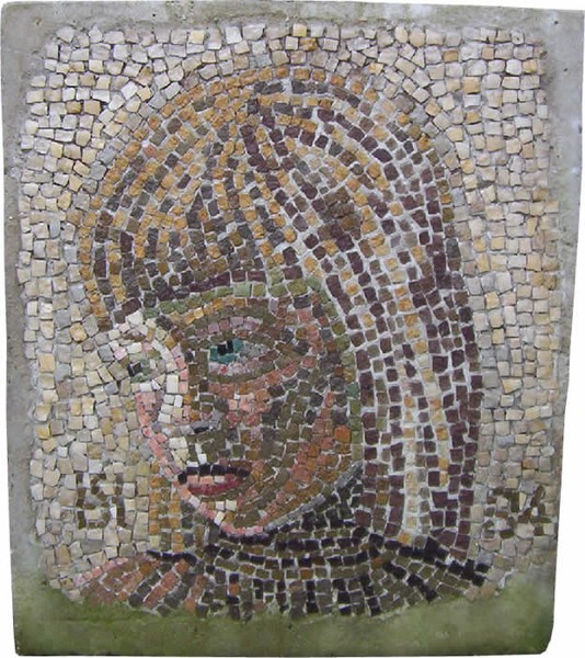 PORTRAIT OF GIRL 1-MOSAIC