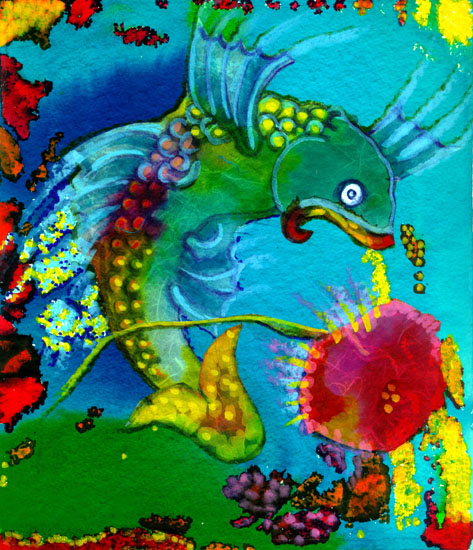 Fish in the colors