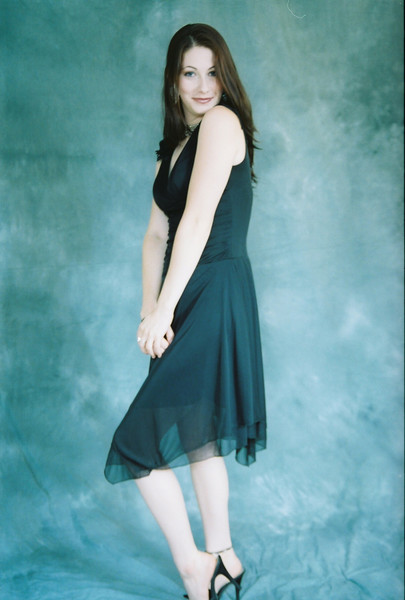 black dress