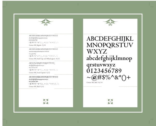 Centuar Booklet