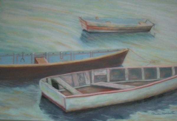 Boats at Cape Porpoise Maine