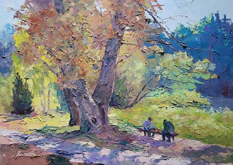 In the Autumn Park