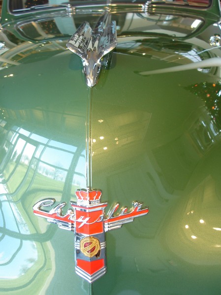 Christmas tree reflection