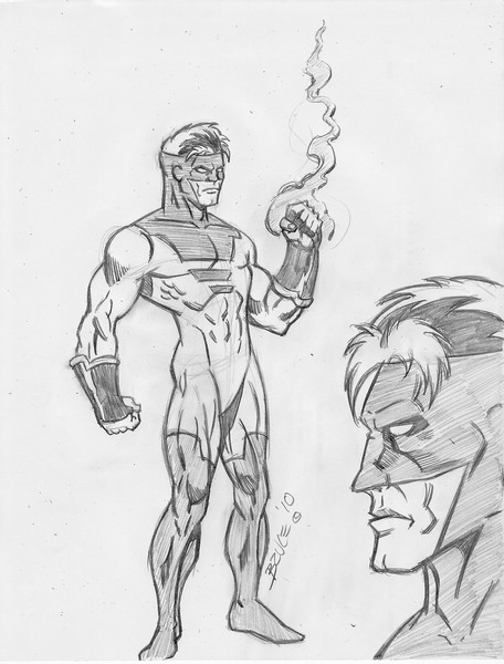 Random Hero Sketch (for practice)