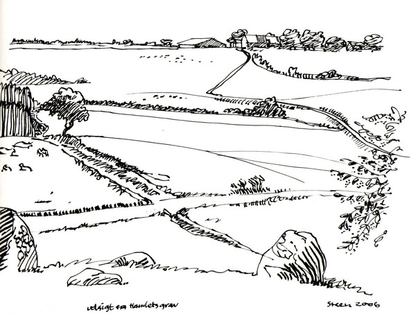 View from Hamlet grave