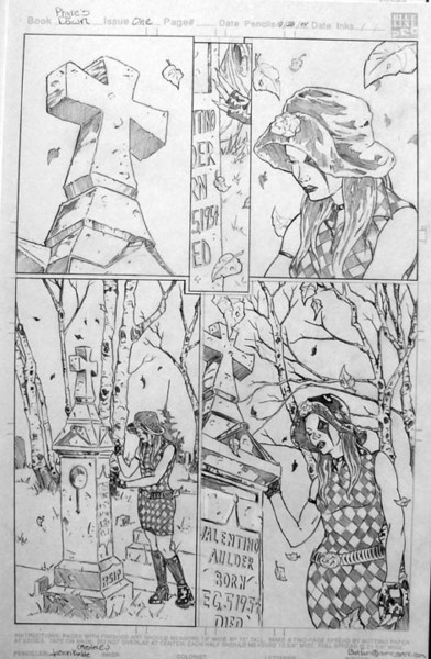 Page from Phyre's Dawn