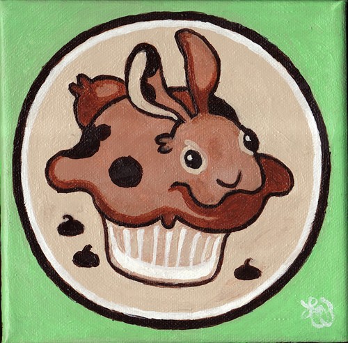Bouncing Choco Chip Lagomuffin
