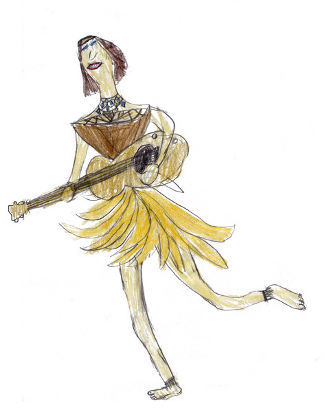 Girl with Guitar