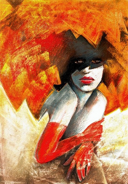red gloves