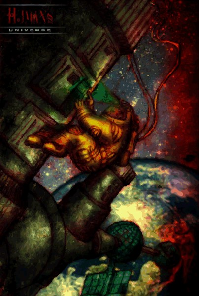 humans in space