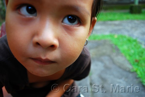 Bali Temple Girl