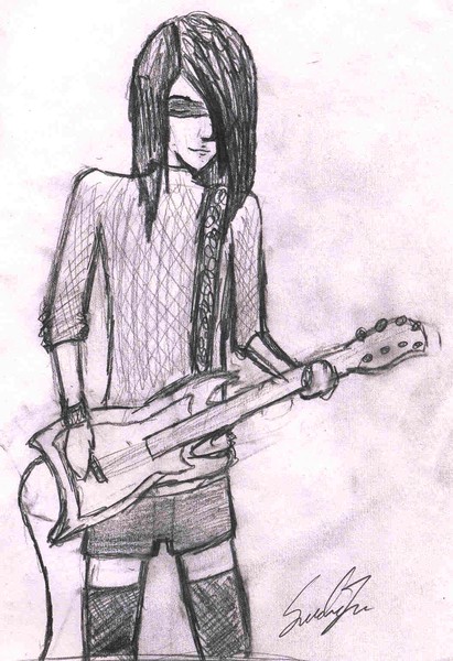 Severus Snape plays guitar?