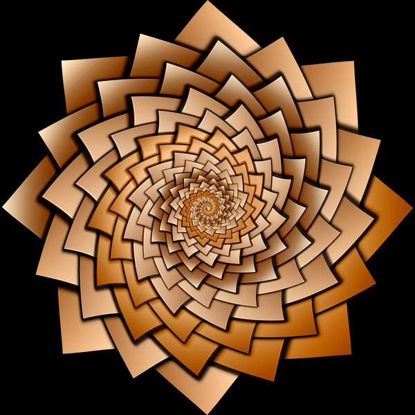 Spiral to the Center Spot