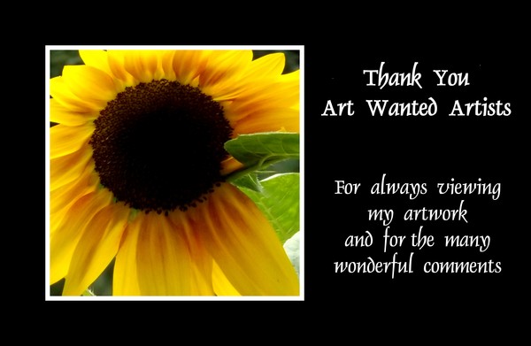 Thank You Art Wanted Artists