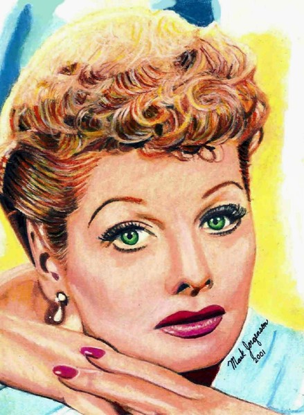 Lucille Ball by mark jorgenson | ArtWanted.com