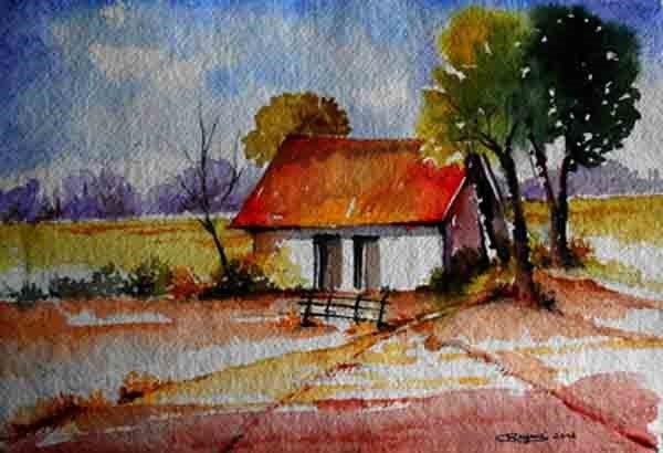 Watercolor sketch