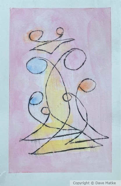 abstract monoprint 2