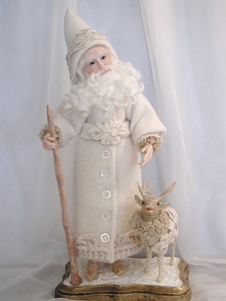 Winter White Santa