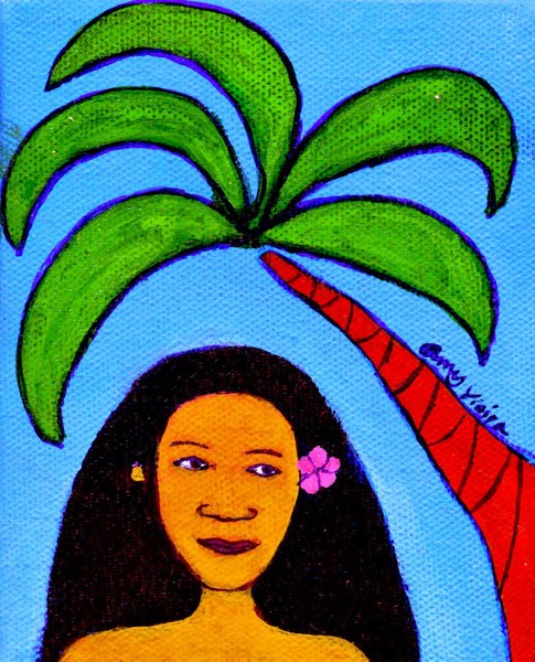 Palm Tree Girl