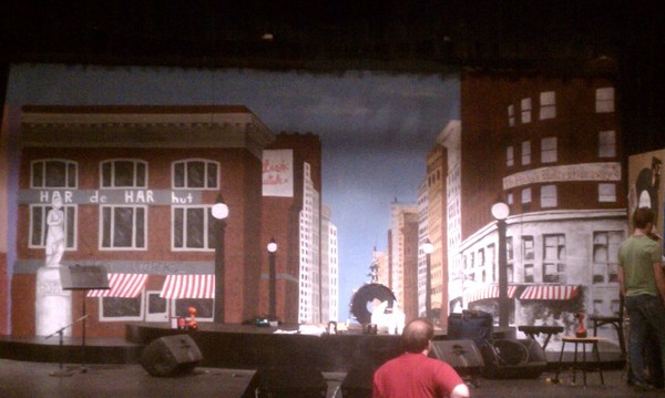 Backdrop for Hairspray Musical