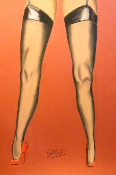 Long, long legs
