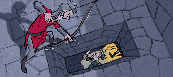 Under Siege: Murder holes