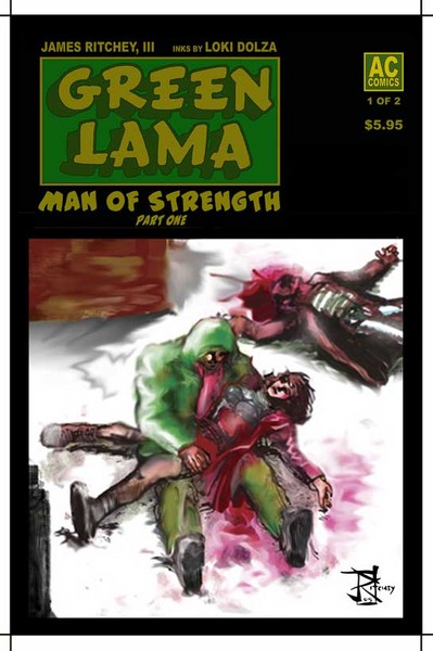 Cover, Green Lama Part One