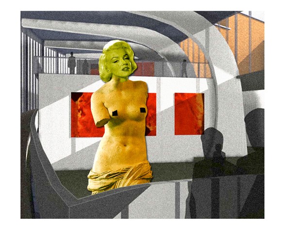 MARLIYN MONROE Venus de Milo