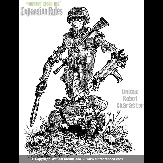 Unique Robot Character Type