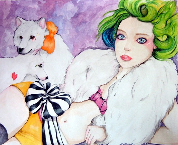Lady of the Wolf.....