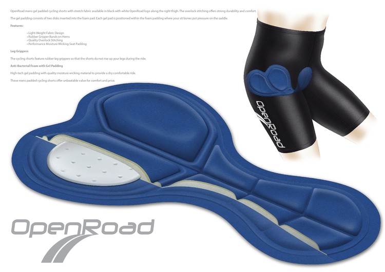 Gel Pad Cycling Shorts
