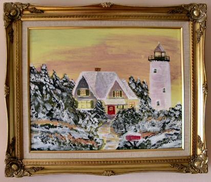 Winter Lighthouse